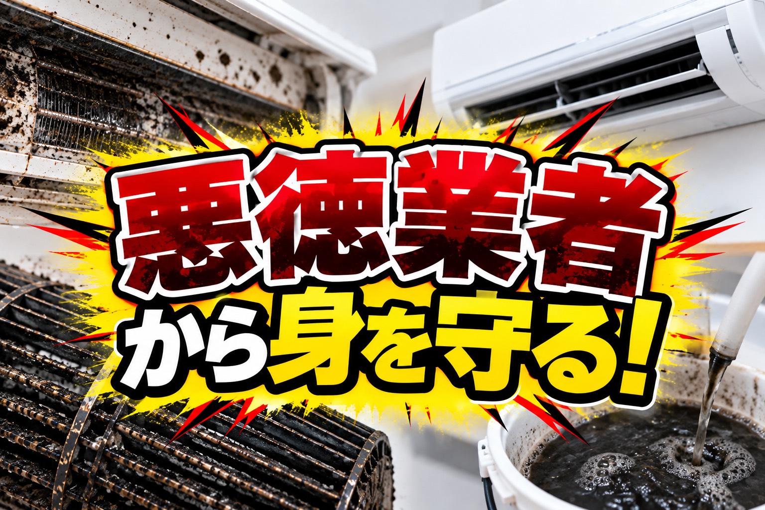 悪徳業者に騙されない！安心・信頼のエアコンクリーニングを選ぼう