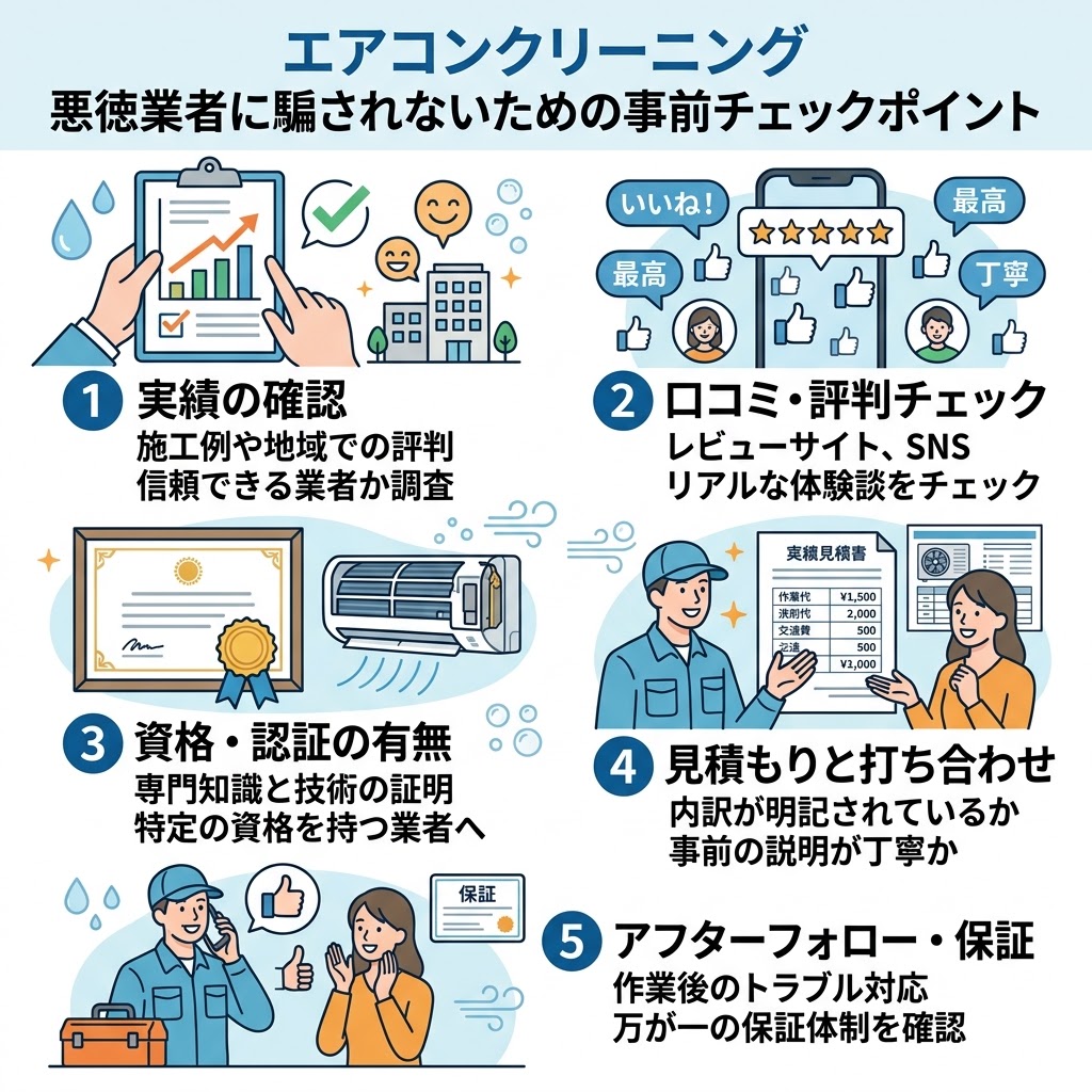 事前に確認すべき5つのチェックポイント