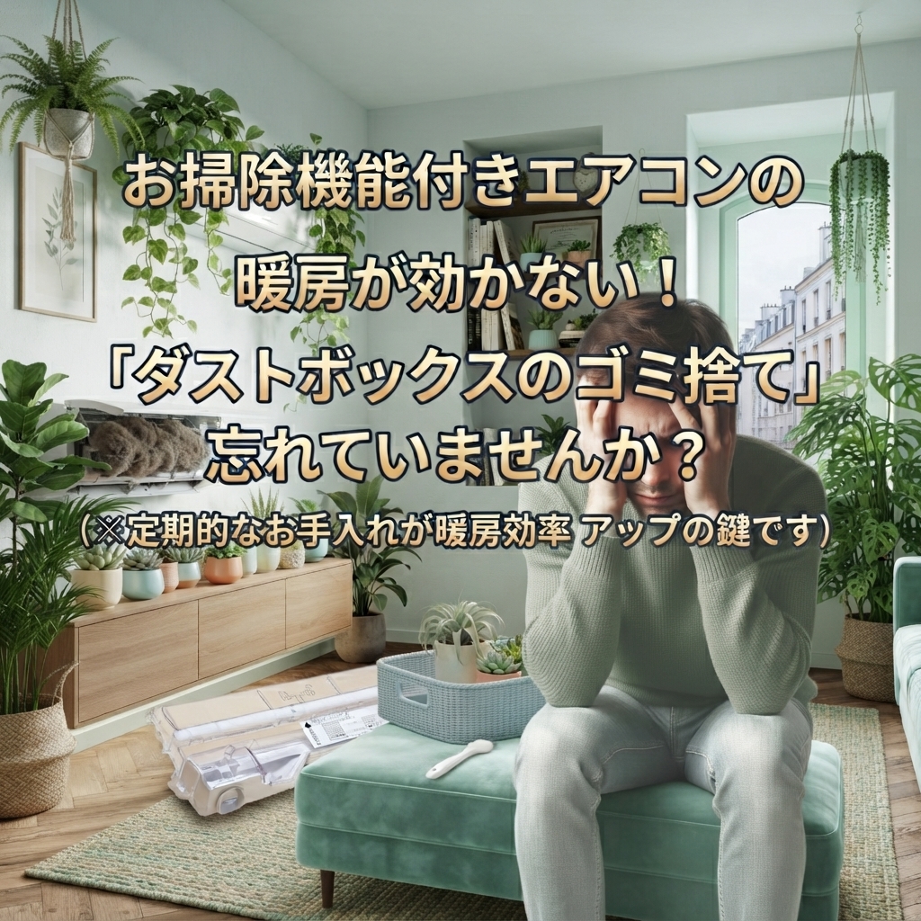 お掃除機能付きエアコンの悩み、私たちが解決します！