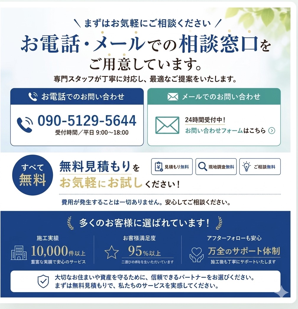 7. お問い合わせとご相談へ