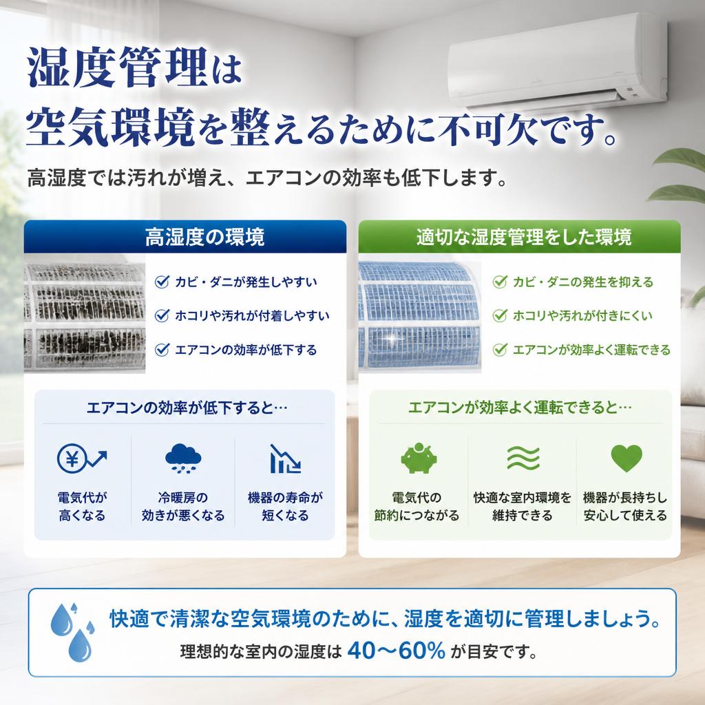 湿度管理の重要性