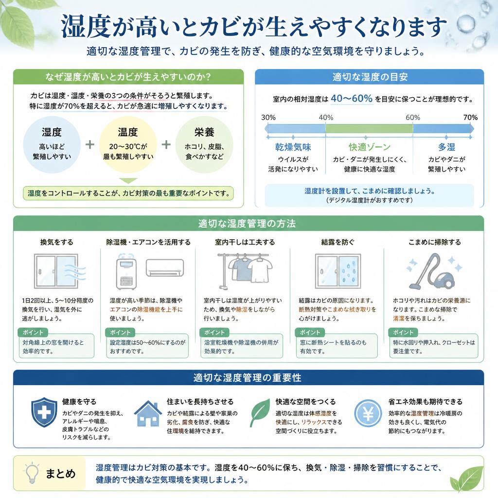 湿度管理の重要性
