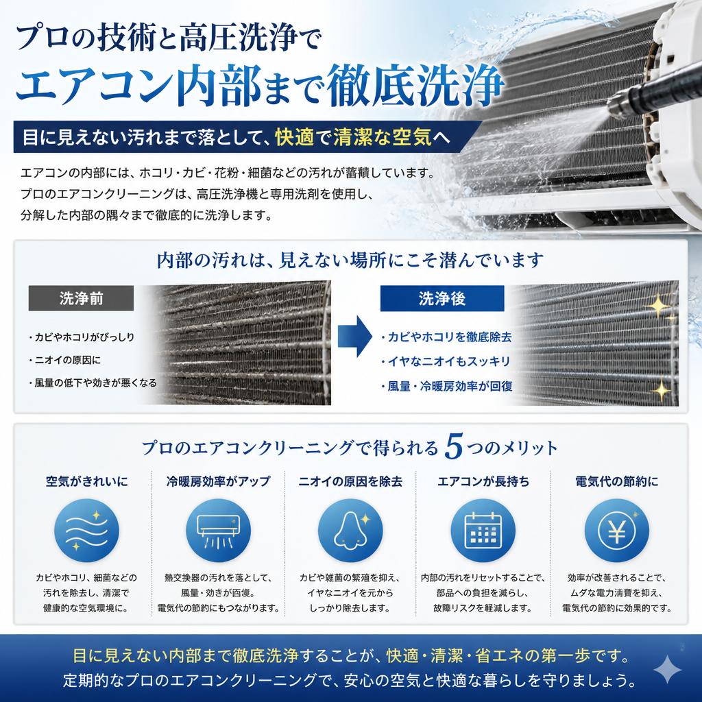 効果的な清掃方法と洗浄力