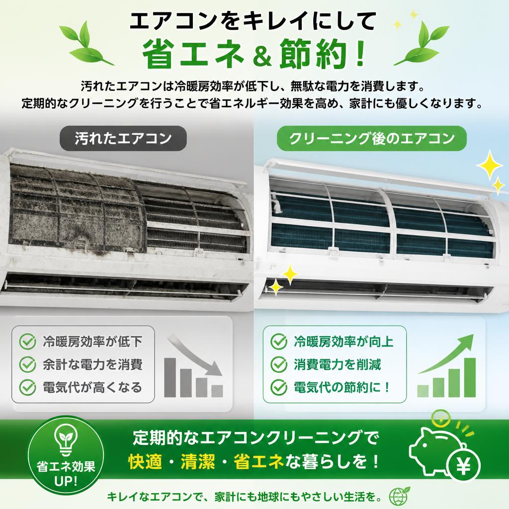 省エネ効果とカビ対策の重要性