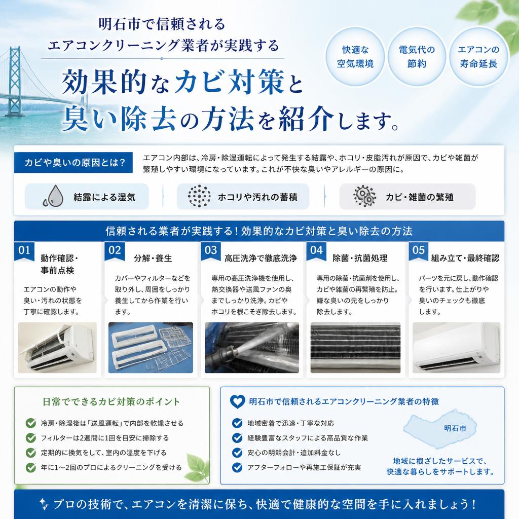5. 専門業者によるカビ対策と臭い除去法