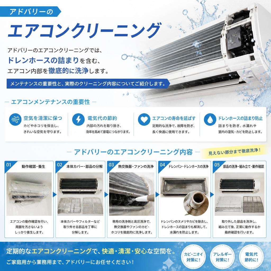 エアコンクリーニングでの解決法