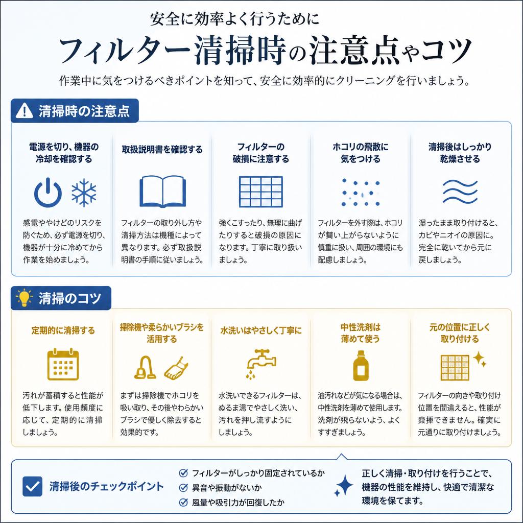 注意点とコツ