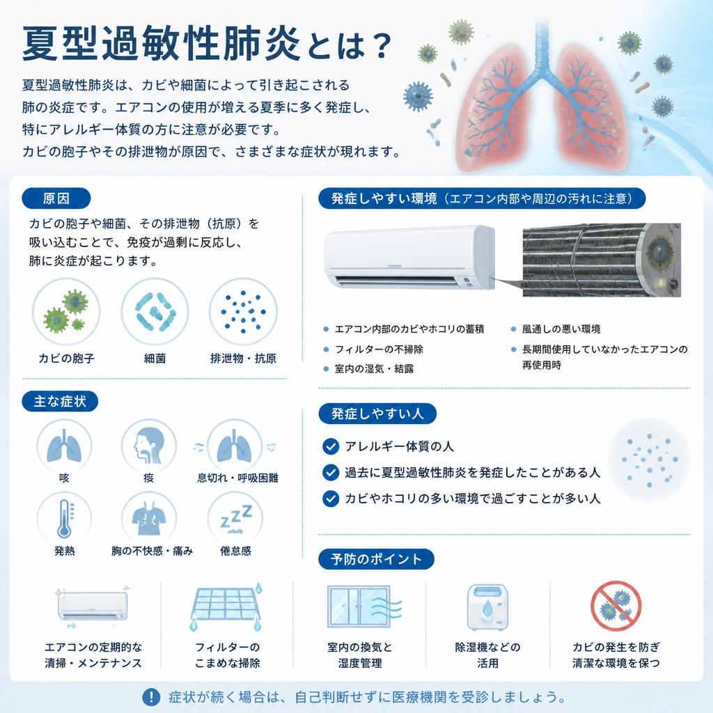 夏型過敏性肺炎とは？