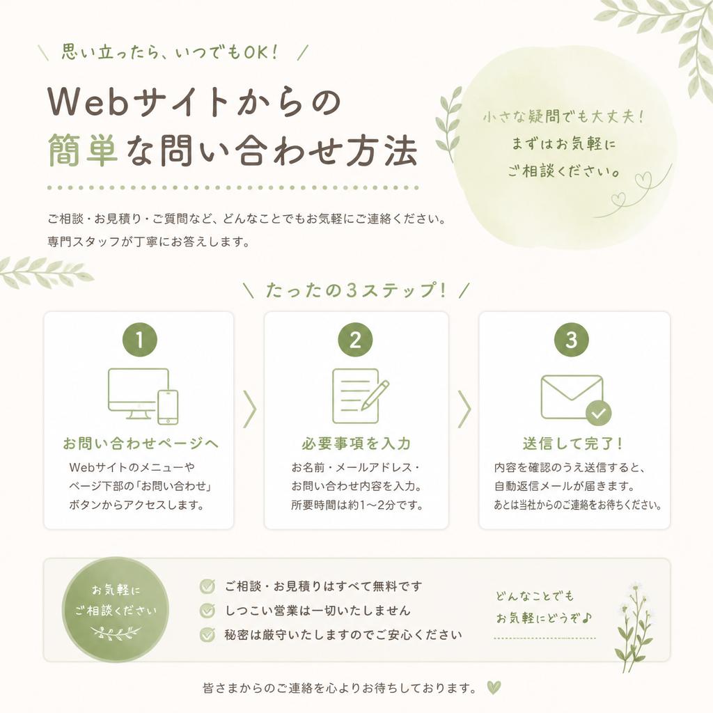 今すぐお問い合わせ！快適な空間を取り戻すために