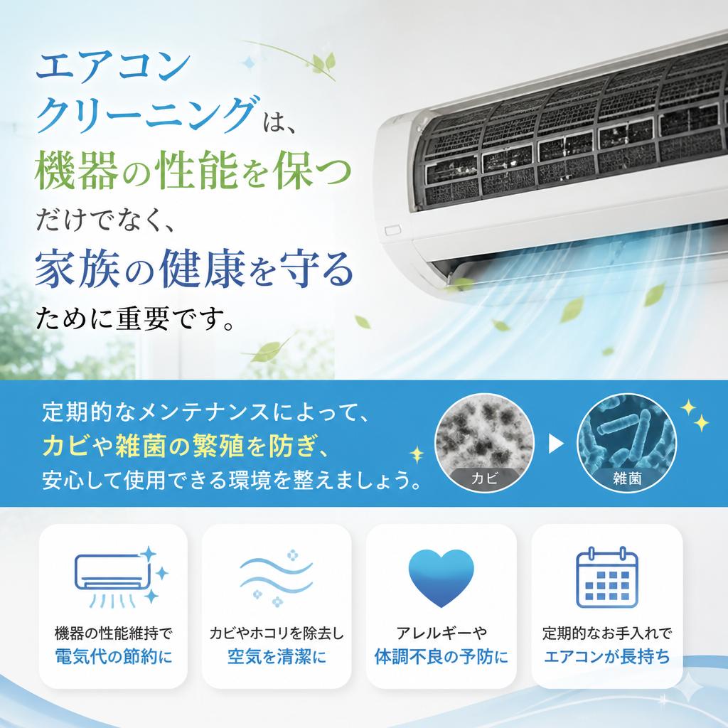 エアコンクリーニングの必要性