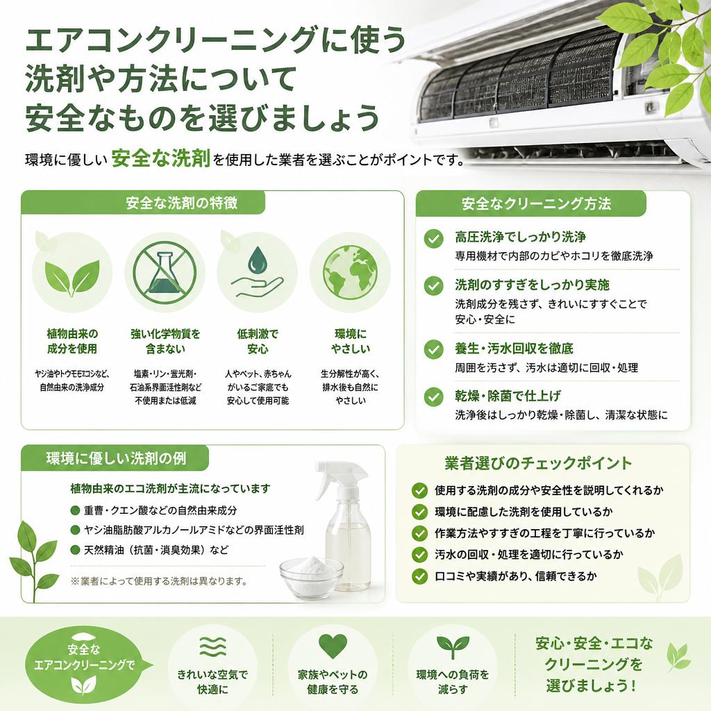 安全なエアコンクリーニングに必要な知識