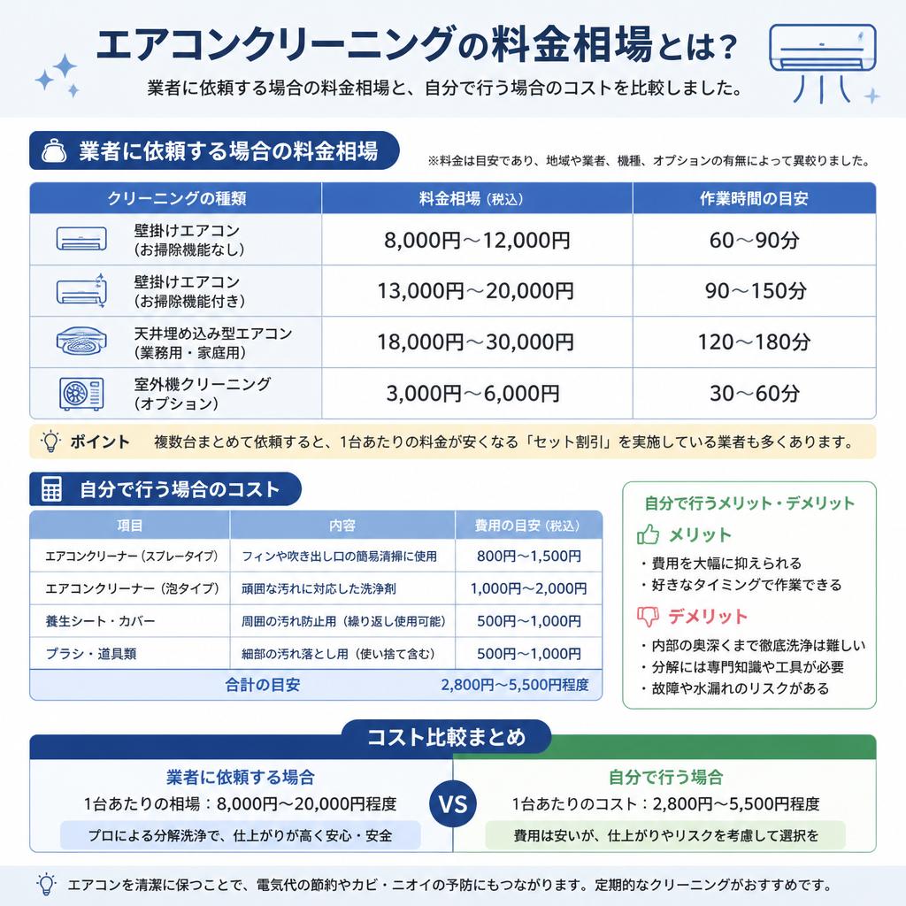 業者に依頼する場合の料金