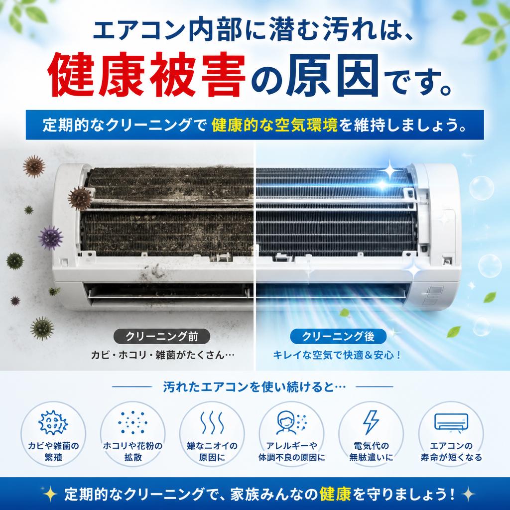 エアコンクリーニングの重要性