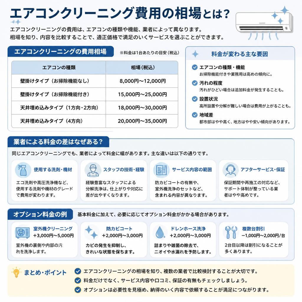 4. エアコンクリーニングの相場