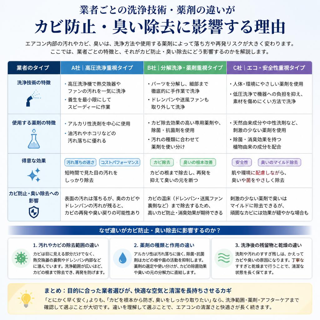 5. 洗浄力の違いと効果