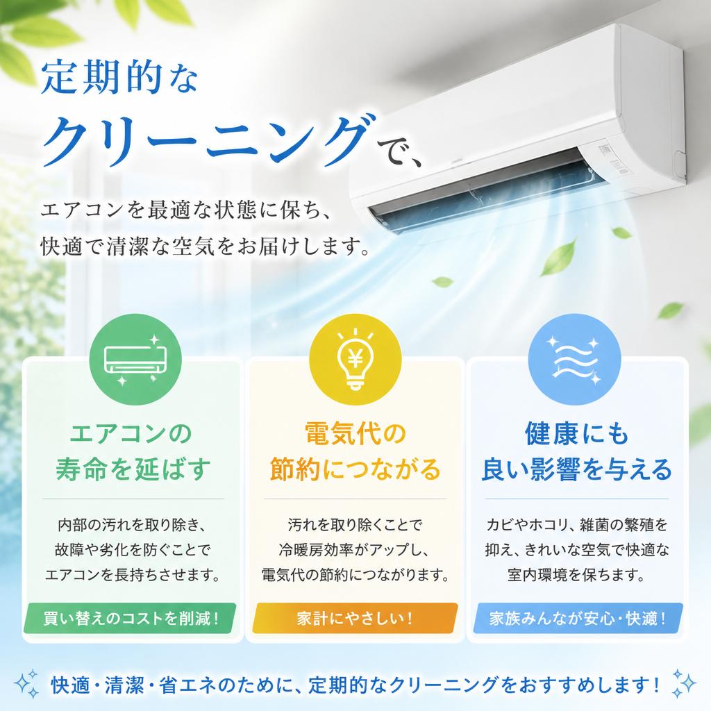 定期メンテナンスのメリット