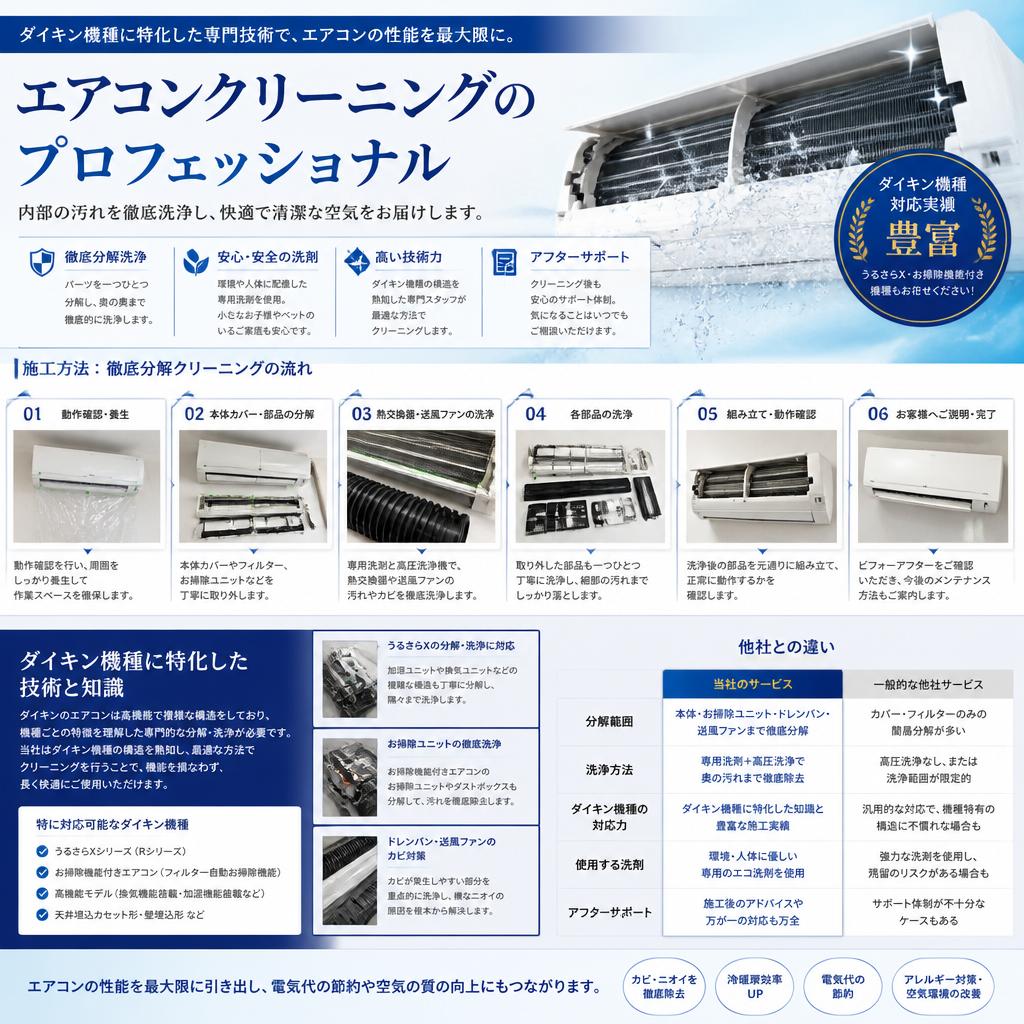 4. 信頼のエアコンクリーニングサービス
