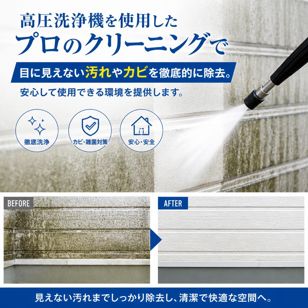 プロのクリーニング技術